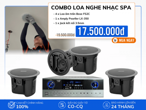 Bộ loa âm trần cao cấp Bose FS2C cho spa