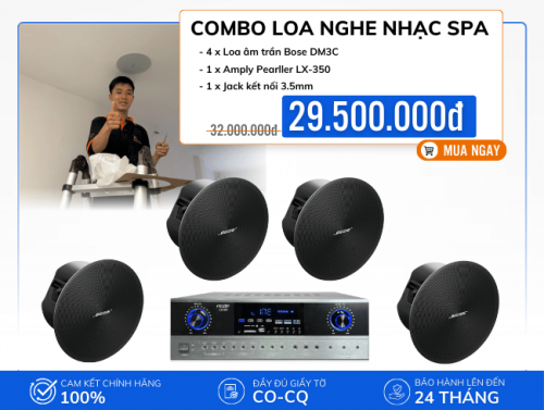 Bộ loa Bose cao cấp cho Spa