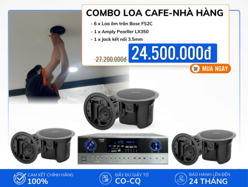 Bộ dàn âm thanh Bose FS2C cho nhà hàng, cà phê