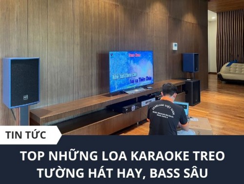 3+ loa karaoke treo tường hát hay, bass sâu