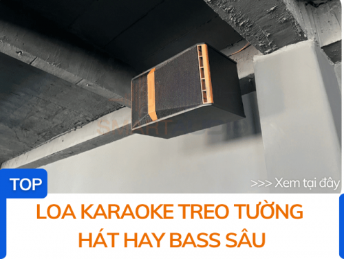 3+ loa karaoke treo tường hát hay, bass sâu