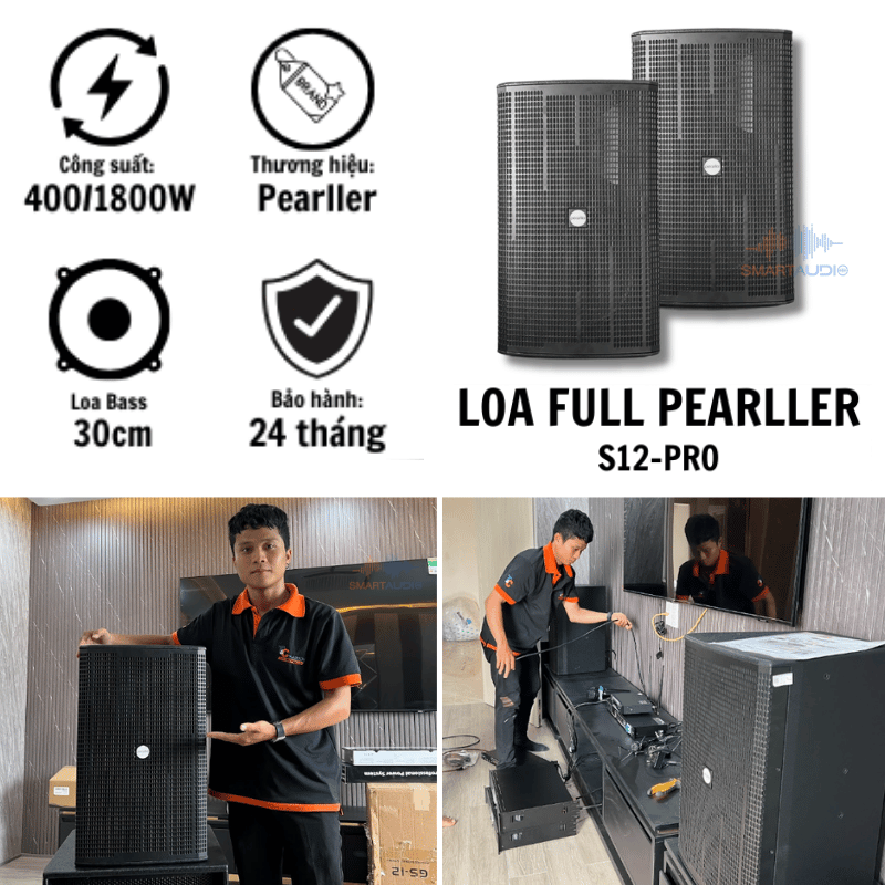 Loa Full Pearller S12 Pro