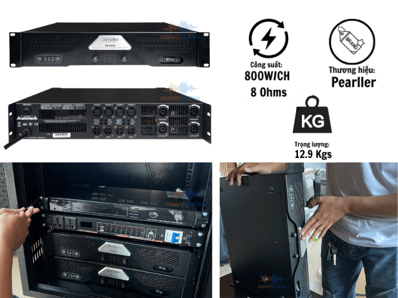 Cục đẩy công suất Pearller PA2800