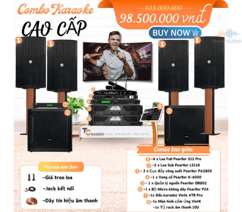 Lắp Đặt bộ combo Karaoke Gia Đình tại Vũng Tàu