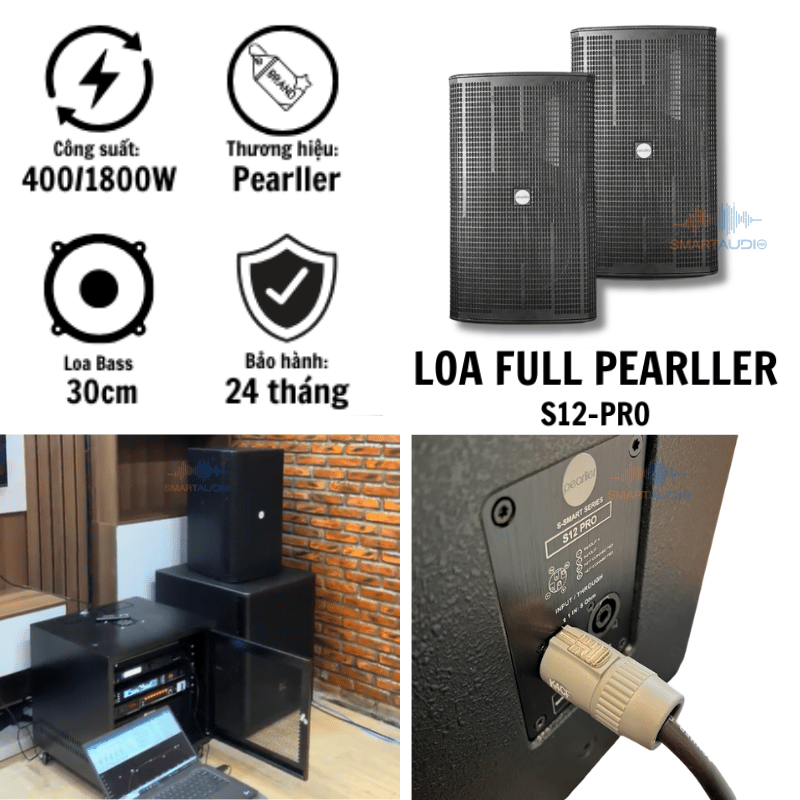 Loa Full Pearller S12 Pro