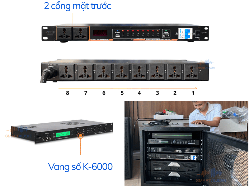 Vang số Pearller K 6000 và Pearller DB802