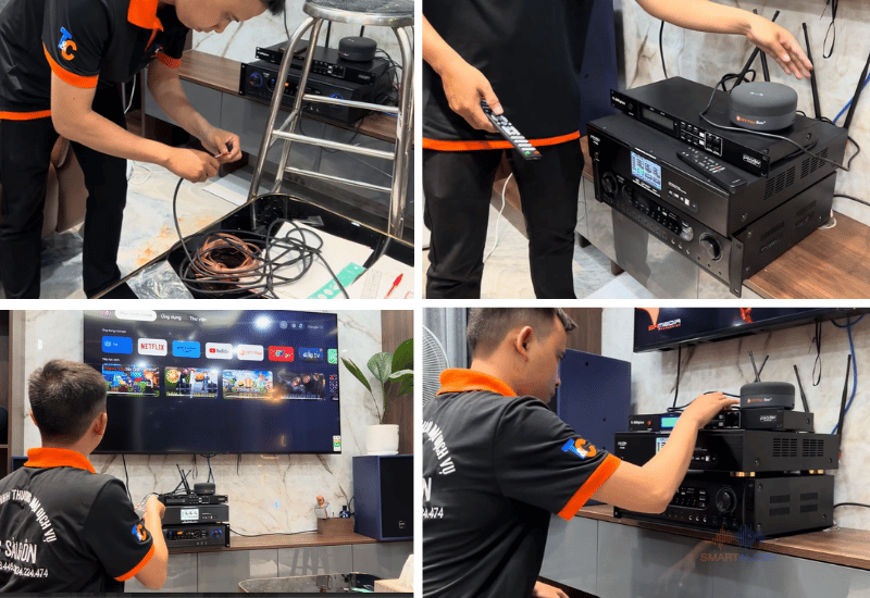 1 Lắp Đặt Dàn Karaoke Mini Gia Đình tại TP HCM