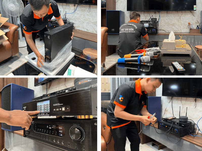 1 Lắp Đặt Dàn Karaoke Mini Gia Đình tại TP HCM