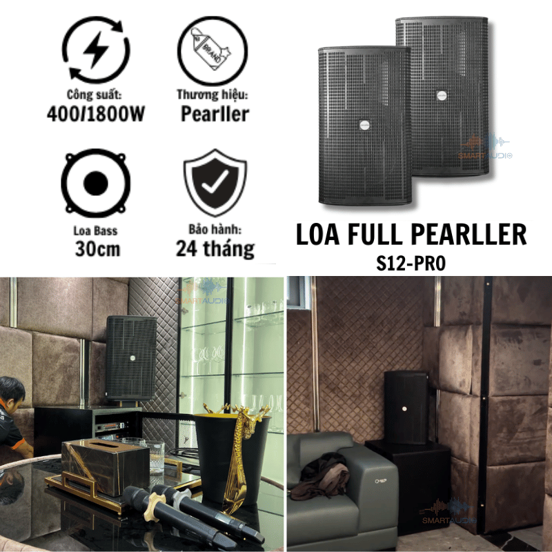 Loa Full Pearller S12 Pro