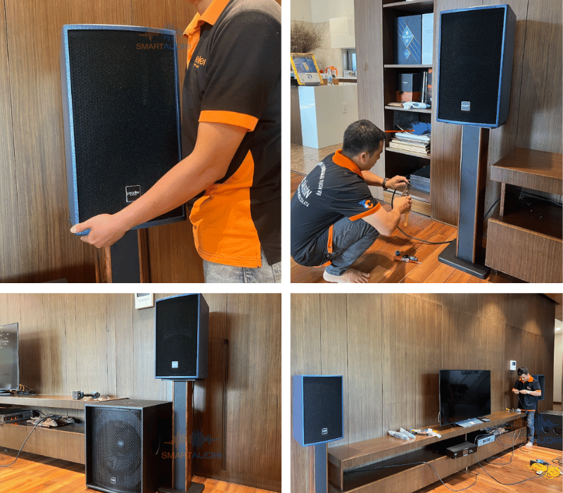 Thiết Kế Dàn Karaoke cho Biệt Thự tại Vũng Tàu