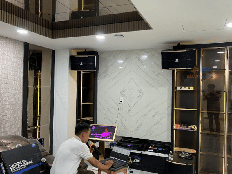 1Dàn Karaoke Gia Đình Cao Cấp JBL Pasion 10