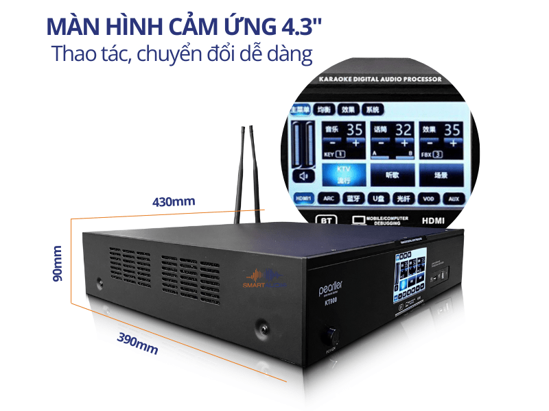 Amply 3 IN 1 Pearller KT900