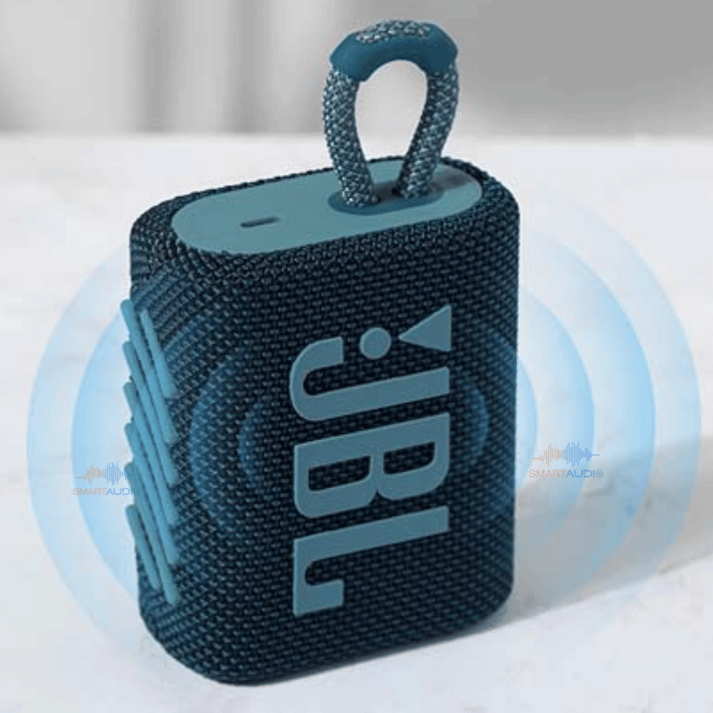 Loa JBL Go3 nhỏ gọn nhưng mang công suất mạnh mẽ