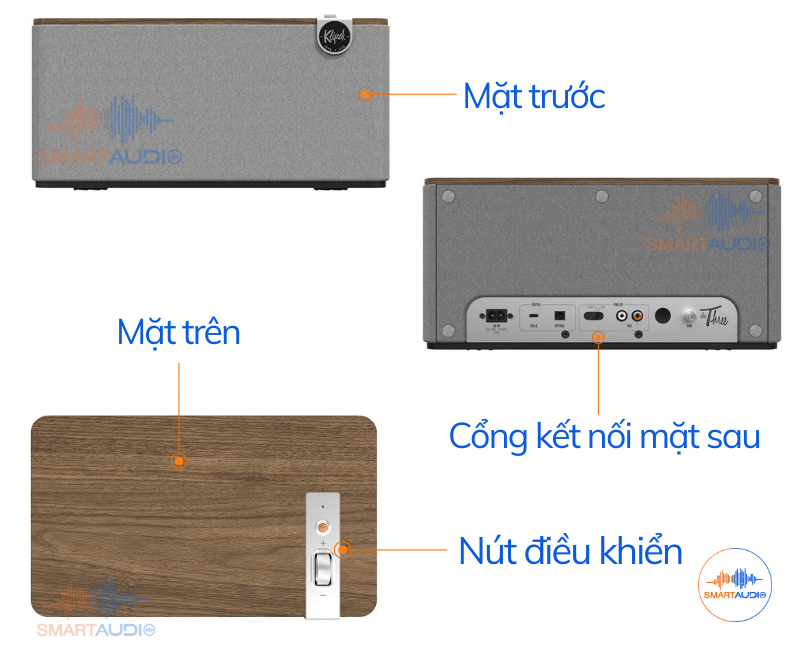Đặc điểm Loa Klipsch The Three Plus
