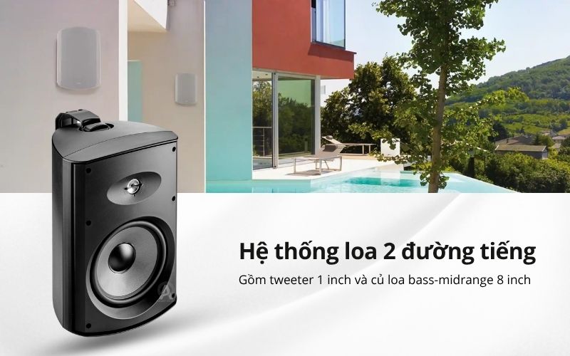 loa ngoai troi focal 100 od8 t