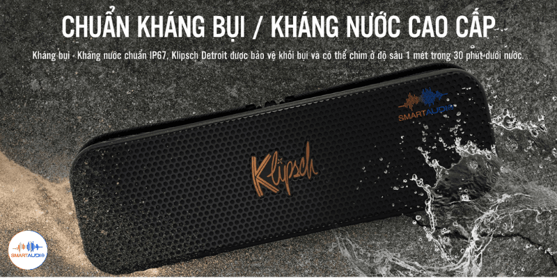 Loa Klipsch Detroit bluetooth chong nuoc