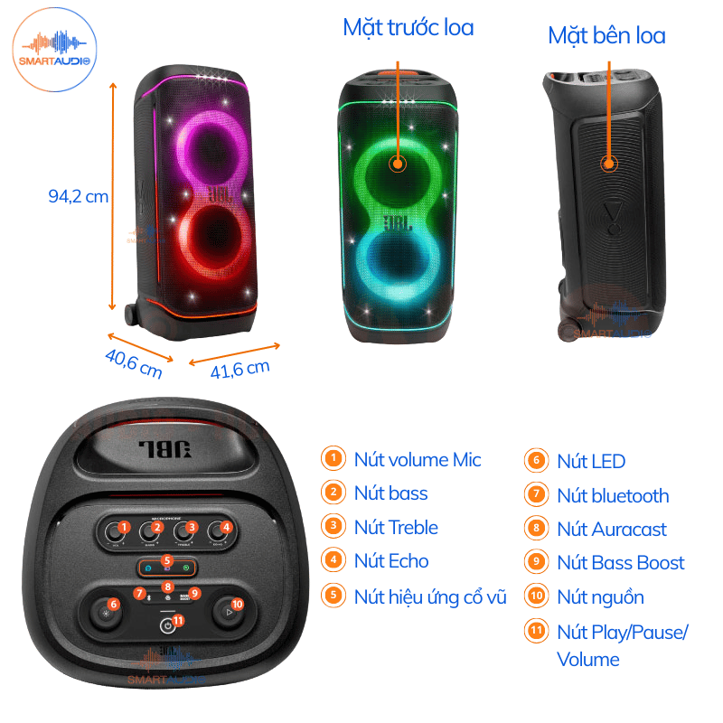 loa bluetooth jbl partybox 720