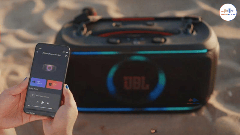 loa karaoke jbl partybox on the go 2 1