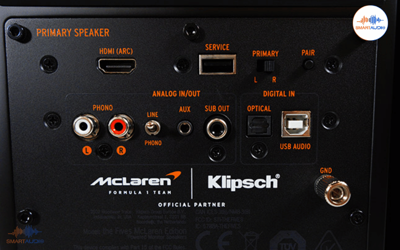 loa Klipsch The Fives McLaren Edition 2