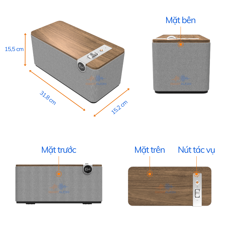 1 loa bluetooth di dong klipsch the one plus