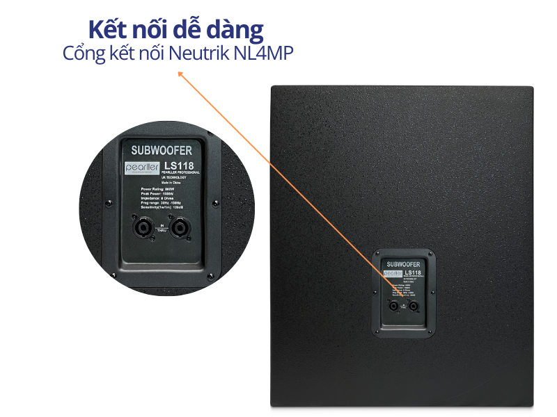 ket noi loa ls118