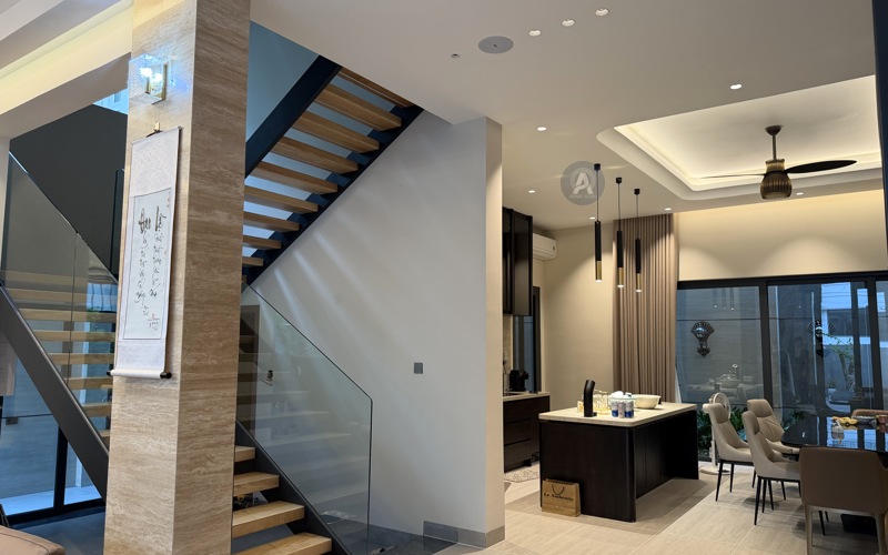 Bố trí loa âm trần trong không gian nhà ở thực tế