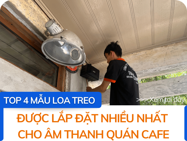 Loa Dùng Cho Quán Cà phê