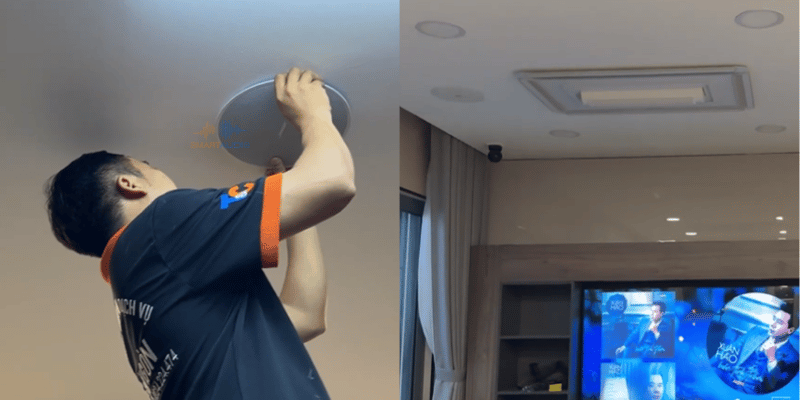 loa nghe nhac chung cu am tran Bose DesignMax DM3C