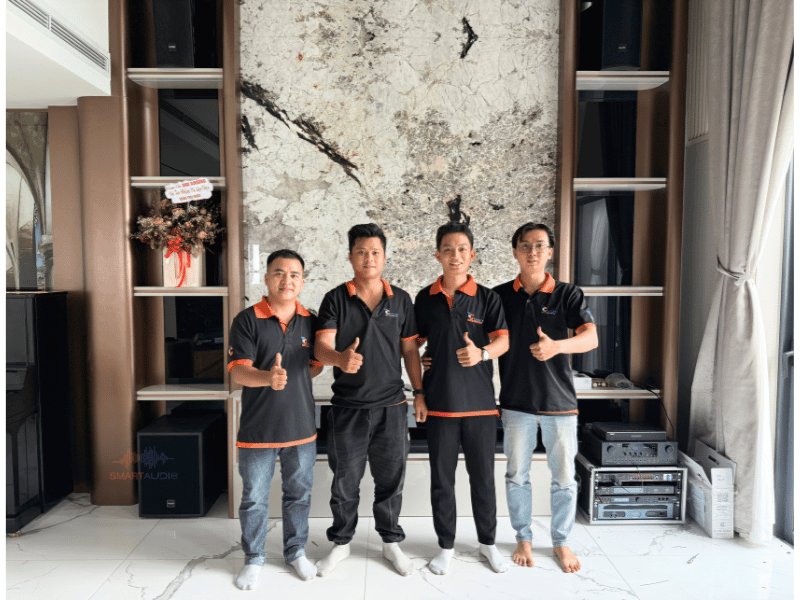 Lắp Đặt Loa Nghe Nhạc Cho Chung Cư Masteri Vinhome Quận 9 (1)